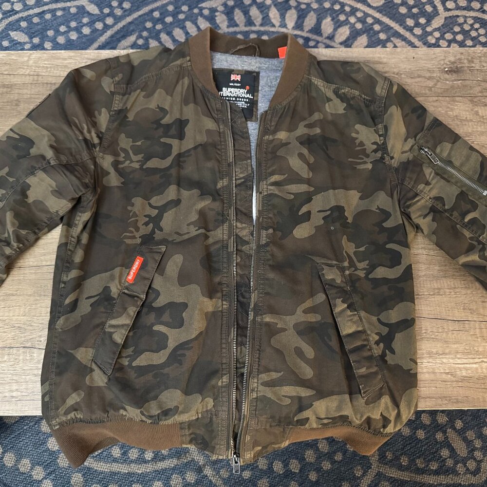 SUPERDRY Camo Bomber